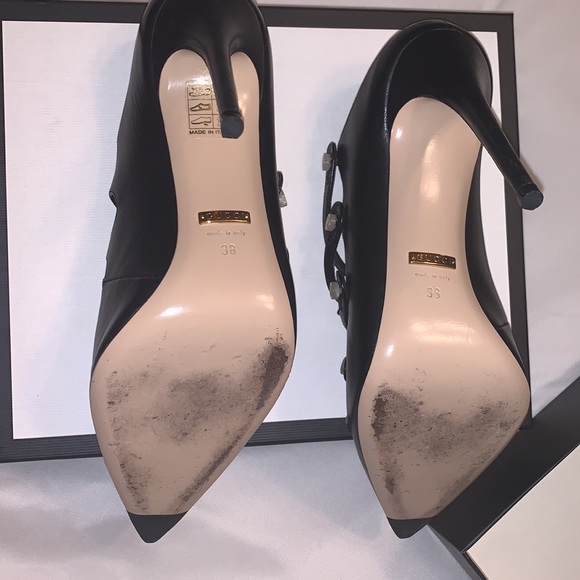 Black Gucci Pumps - Picture 3 of 4